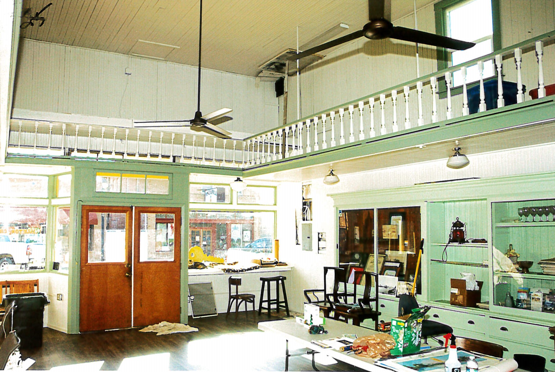 Main soace, from back looking towards front entrance